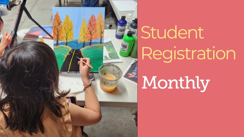 Student Registration - Monthly
